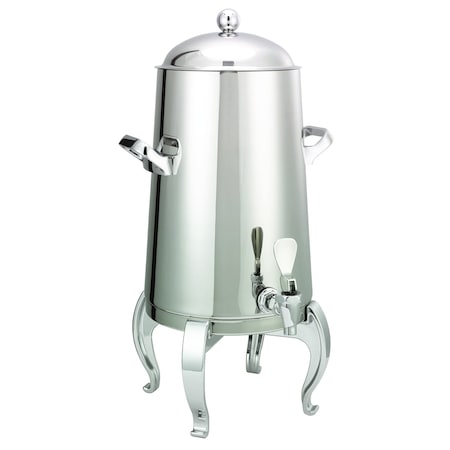 Service Ideas Flame Free Thermo-Urn Polished Stainless Regal Style Vacuum Insulated Urn, 3 Gallon URN30VPSRG